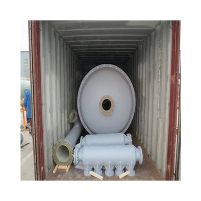 FRP Bubble Tower GRP Fiberglass Absorption Purification Tower Equipment For Waste Gas Treatment