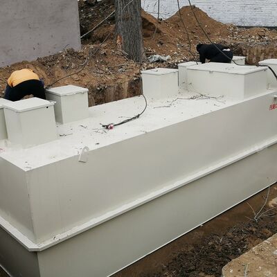 Slaughterhouse Wastewater Treatment Dairy Wastewater Treatment System with Compact Modular Design