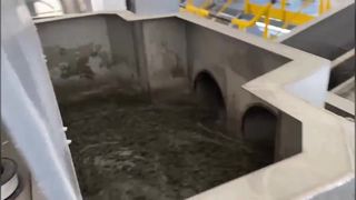 Machine de asséchage de boue de presse à vis