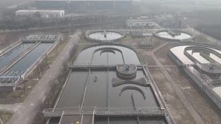 Usine de traitement des eaux usées des fossés d'oxydation